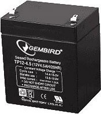 Аккумулятор для ИБП Gembird BAT-12V4.5AH (12V, 4.5Ah)