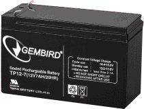 Аккумулятор для ИБП Gembird BAT-12V7AH (12V, 7AH)