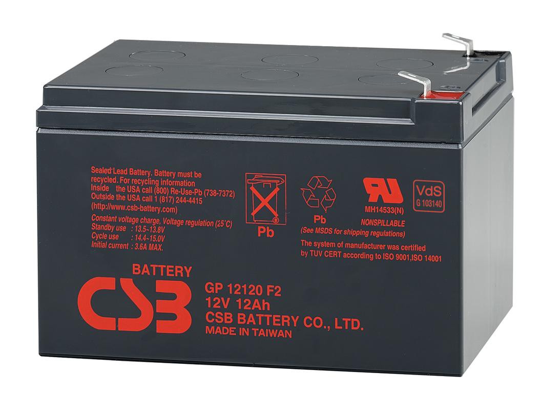Аккумулятор для ИБП CSB GP 12120F2