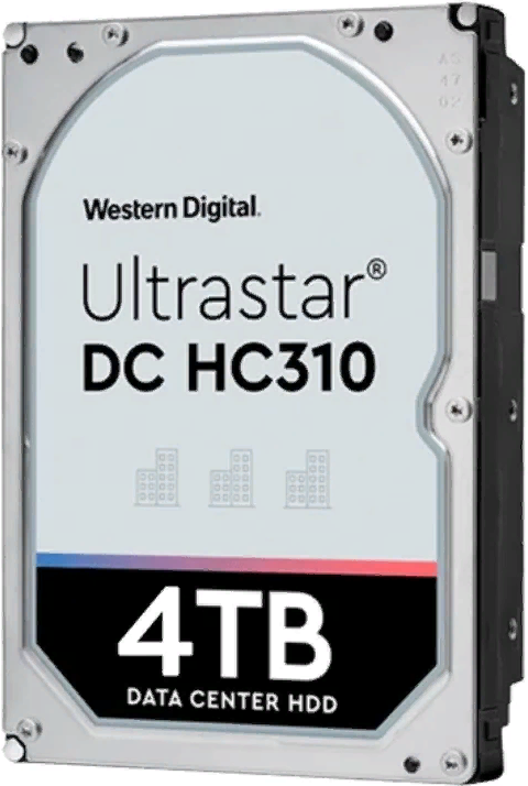   4Tb HGST Ultrastar DC HC310 (HUS726T4TALE6L4) (SATA-6Gb/s, 7200rpm, 256Mb)
