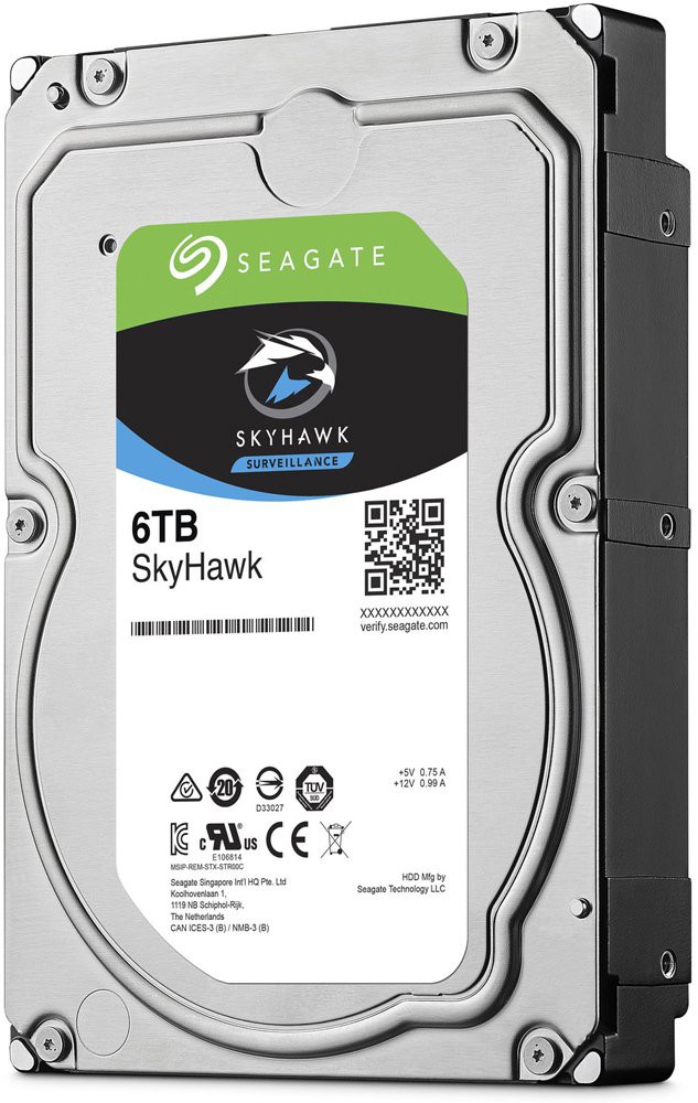   6Tb Seagate Skyhawk (ST6000VX001) (SATA-6Gb/s, 5400 rpm, 256Mb)