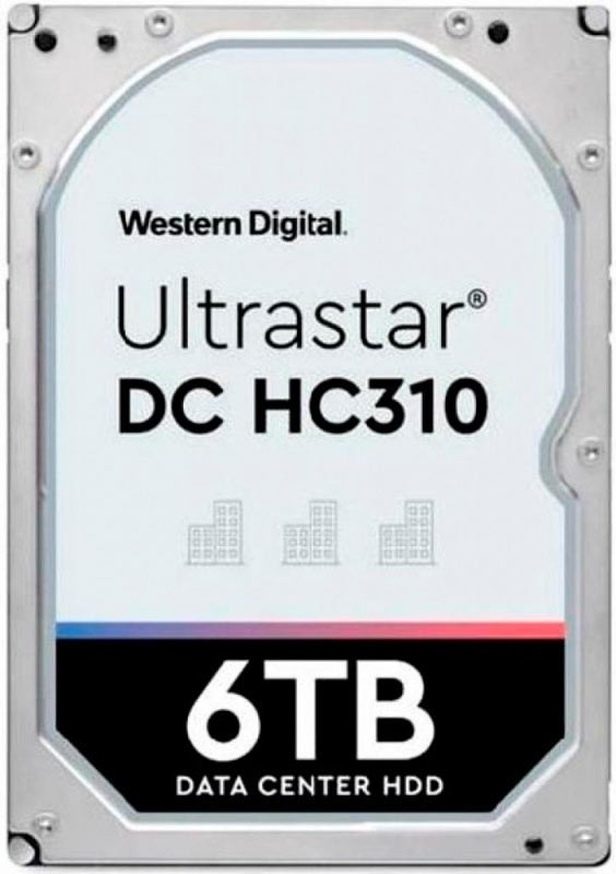   6Tb Western Digital Ultrastar 7K6 (HUS726T6TALE6L4) (SATA-6Gb/s, 7200rpm, 256b)