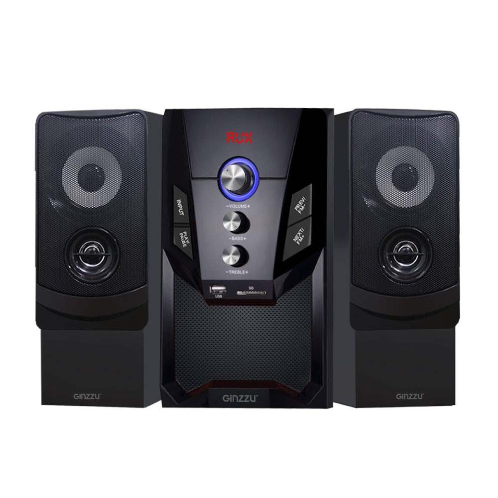   GINZZU GM-415 (2.1, 50W, Bluetooth, USB, SD, FM, )