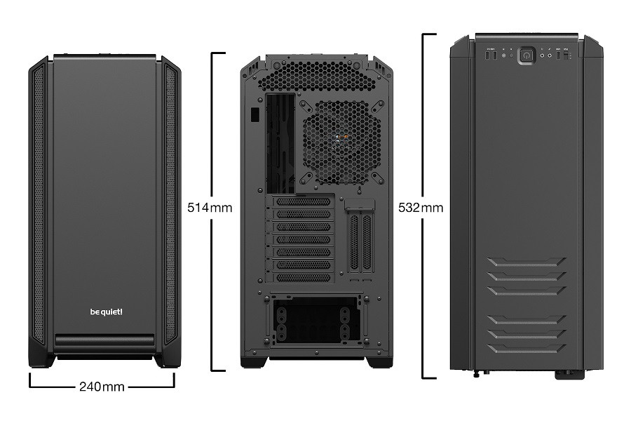  be quiet! SILENT BASE 601 WINDOW BLACK (BGW26)