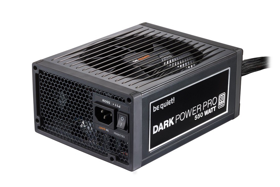 Блок питания 550W be quiet! Dark Power Pro 11 (BN250) (135мм, 24+8+8pin, 1x6pin, 4x6/8pin, 6xMolex, 8xSATA, 80+ Platinum, Cable Managment)