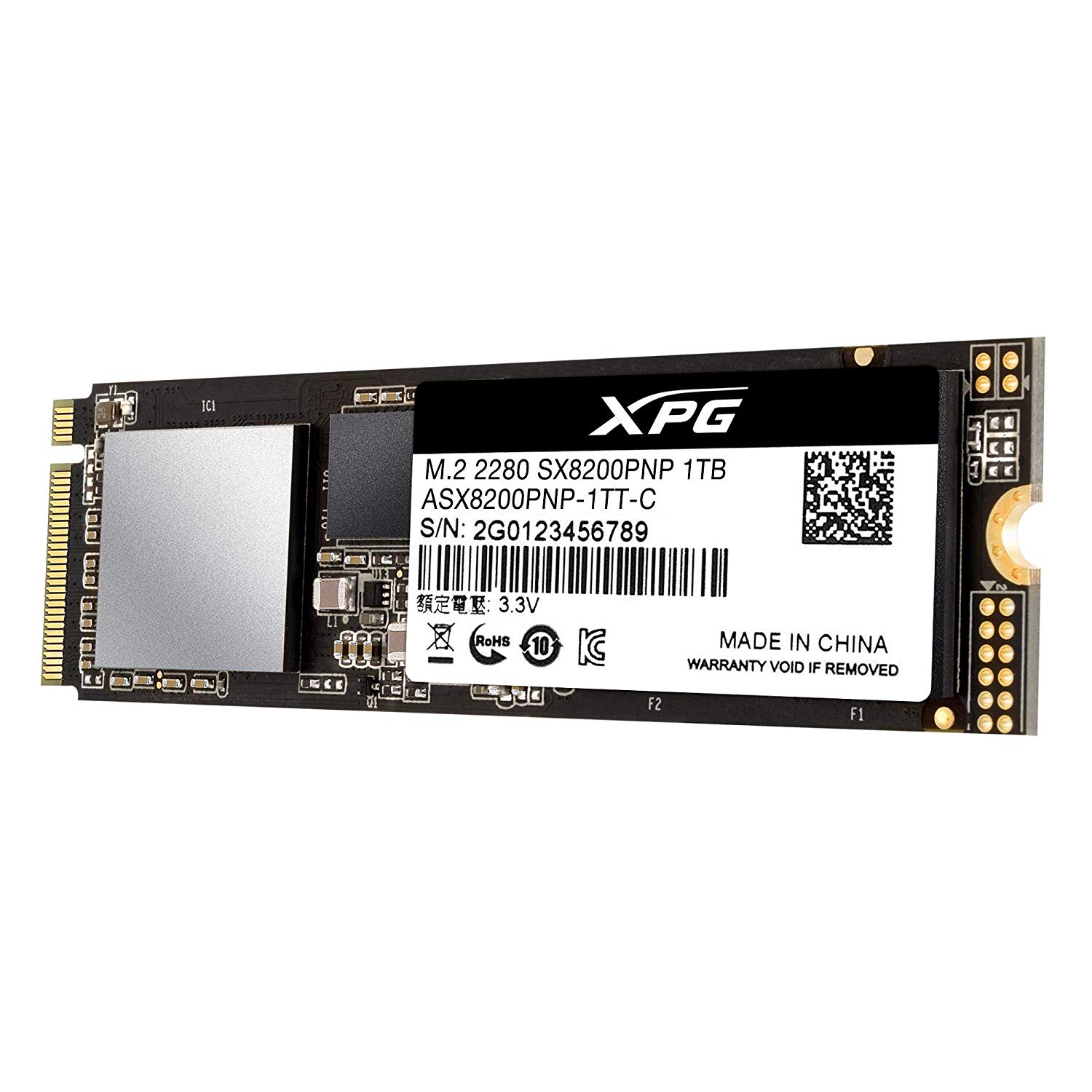   SSD 1Tb A-Data XPG SX8200 Pro (ASX8200PNP-1TT-C)
