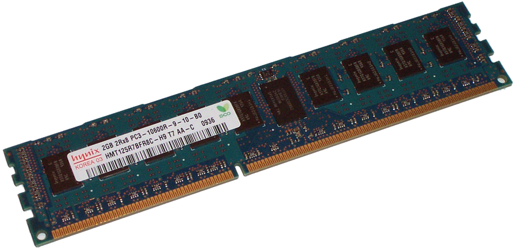   2GB Hynix Original HMT125R7BFR8C-H9 1333MHz PC-10600 REG ECC 9-9-9 1.5V