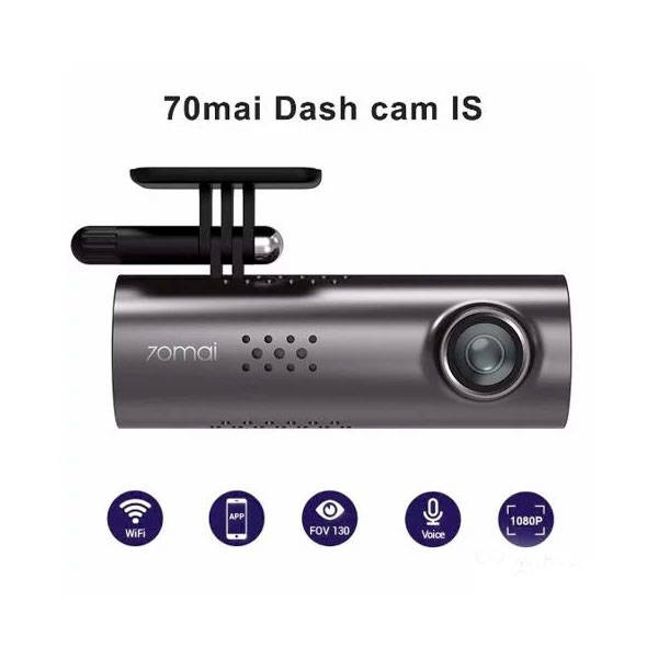 Видеорегистратор Xiaomi70mai Smart Dash Cam 1s Midrive D06 (глобальная версия)
