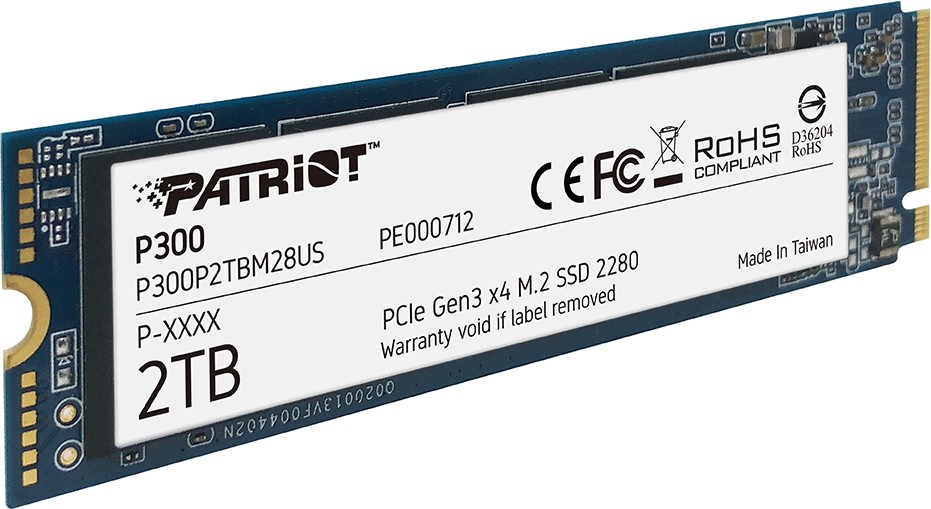   SSD 2Tb Patriot P300 P300P2TBM28