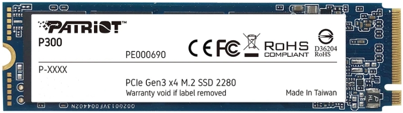 Жесткий диск SSD 128Gb Patriot P300 P300P128GM28