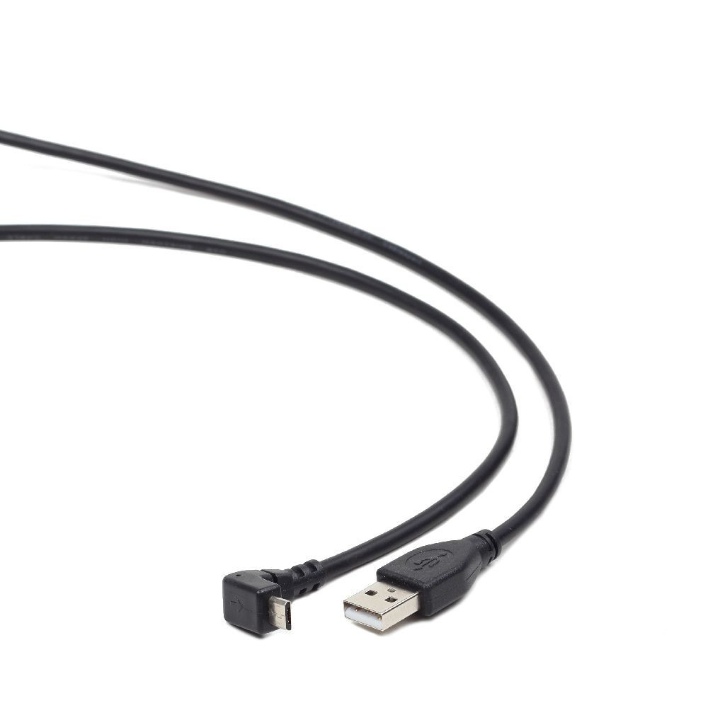 Кабель Cablexpert CCP-mUSB2-AMBM90-6 1.8м 90degree (USB 2.0 - micro USB 2.0)