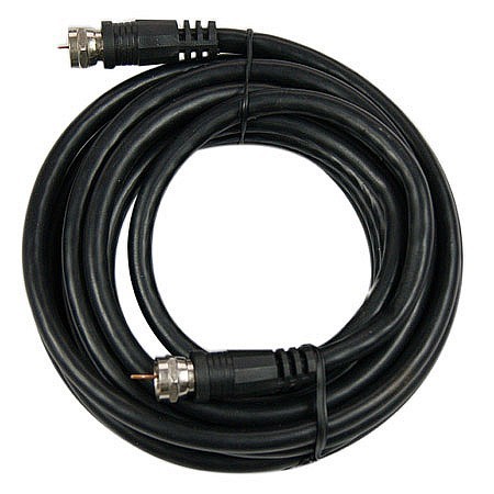 Кабель телевизионный Cablexpert CCV-RG6-1.5M 1.5m (Коаксиальный кабель для антенны c F-вилками)