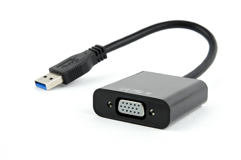 Переходник Cablexpert AB-U3M-VGAF-01 (USB3.0 -> VGA Full HD) 15 см
