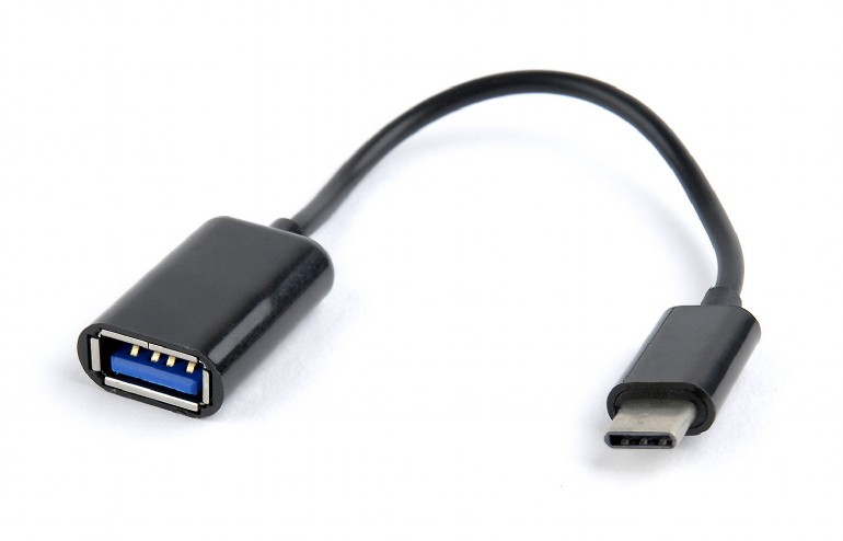 Кабель OTG Cablexpert A-OTG-CMAF2-01 (USB2.0 (розетка) - USB Type-C (вилка))
