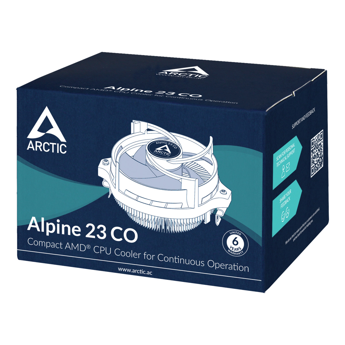  Arctic Cooling Alpine 23 CO (ACALP00036A)