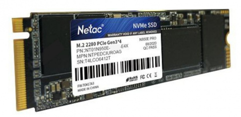 Жесткий диск SSD 500Gb Netac N950E PRO (NT01N950E-500G-E4X)