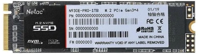 Жесткий диск SSD 1Tb Netac N930E PRO (NT01N930E-001T-E4X)