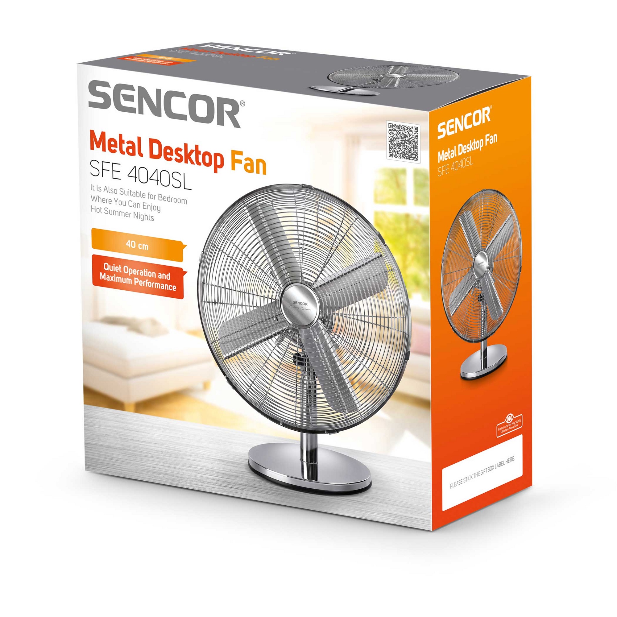 Вентилятор Sencor SFE 4040SL
