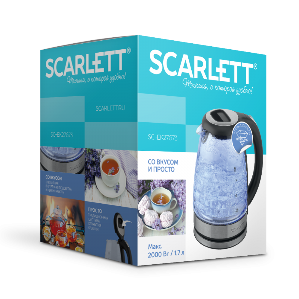 Чайник Scarlett SC-EK27G73