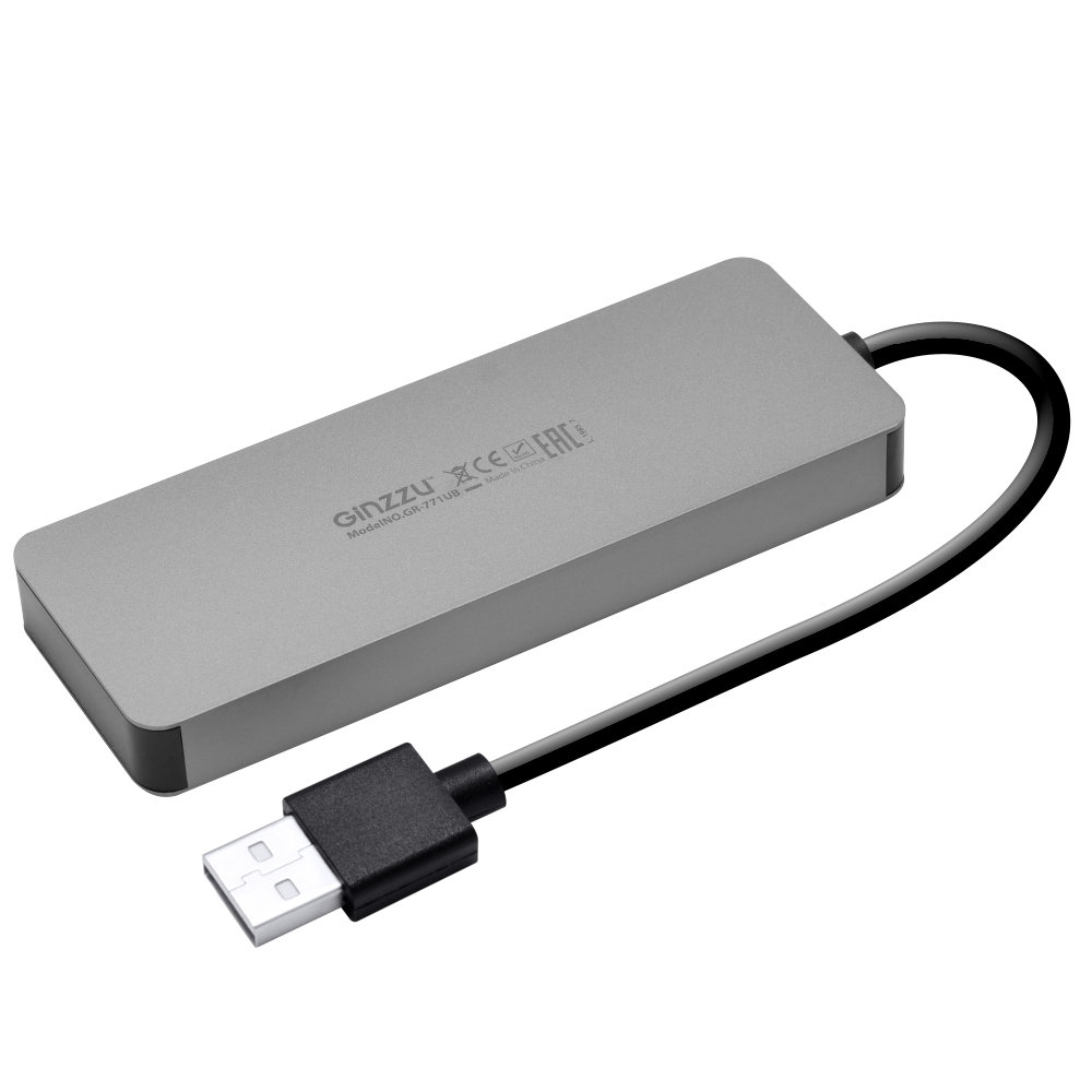 Разветвитель USB GINZZU GR-771UB