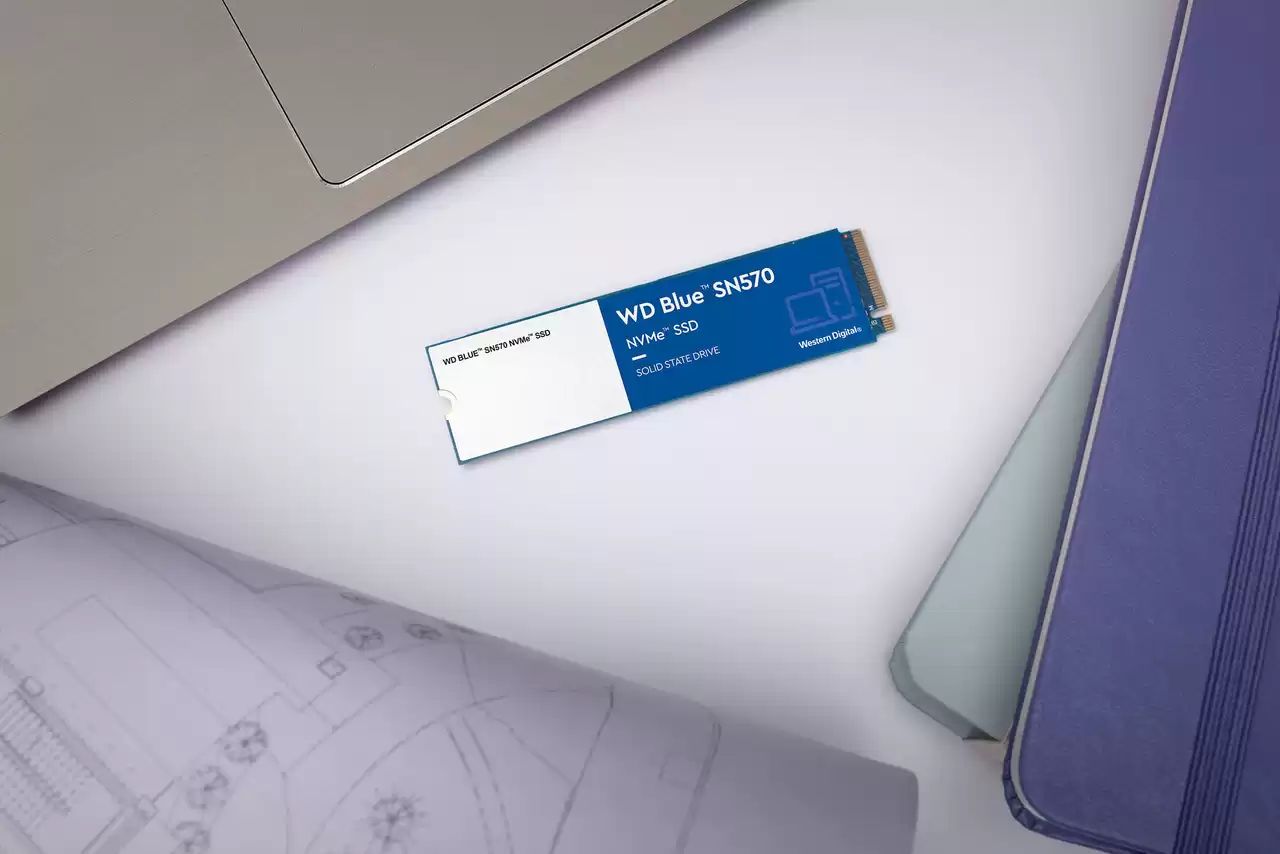 Жесткий диск SSD 250Gb Western Digital Blue SN570 (WDS250G3B0C)