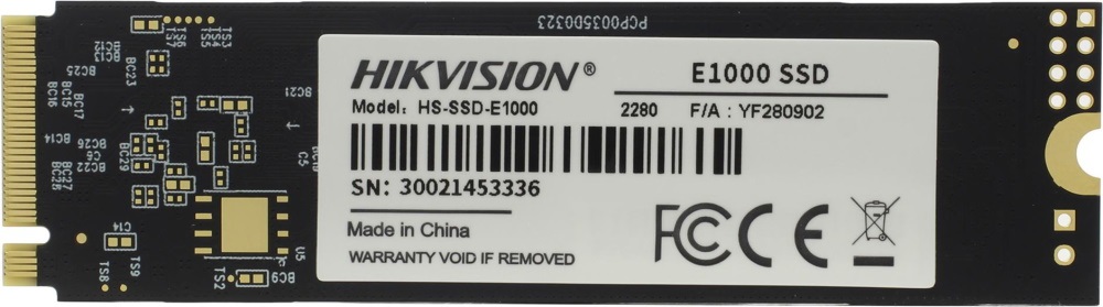 Жесткий диск SSD 256Gb Hikvision HS-SSD-E1000/256G