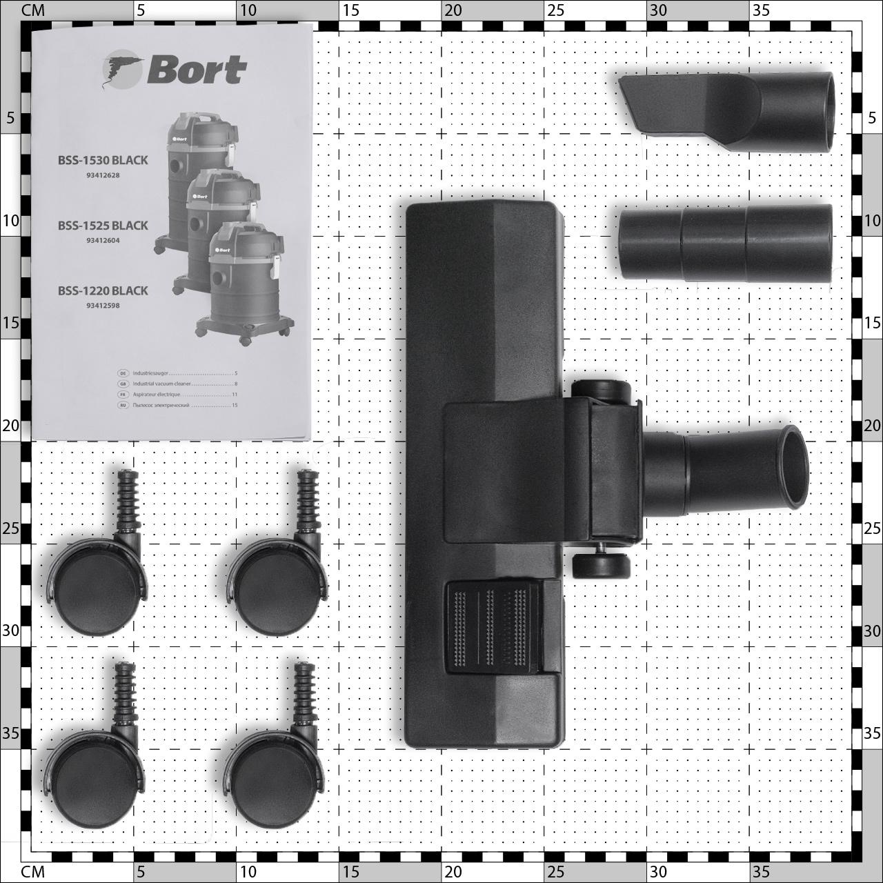 Пылесос Bort BSS-1220 Black (93412598)