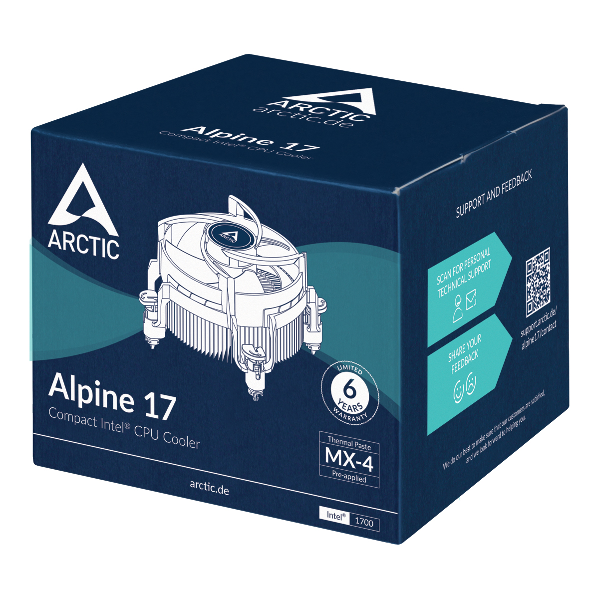 Arctic Cooling Alpine 17 (ACALP00040A)