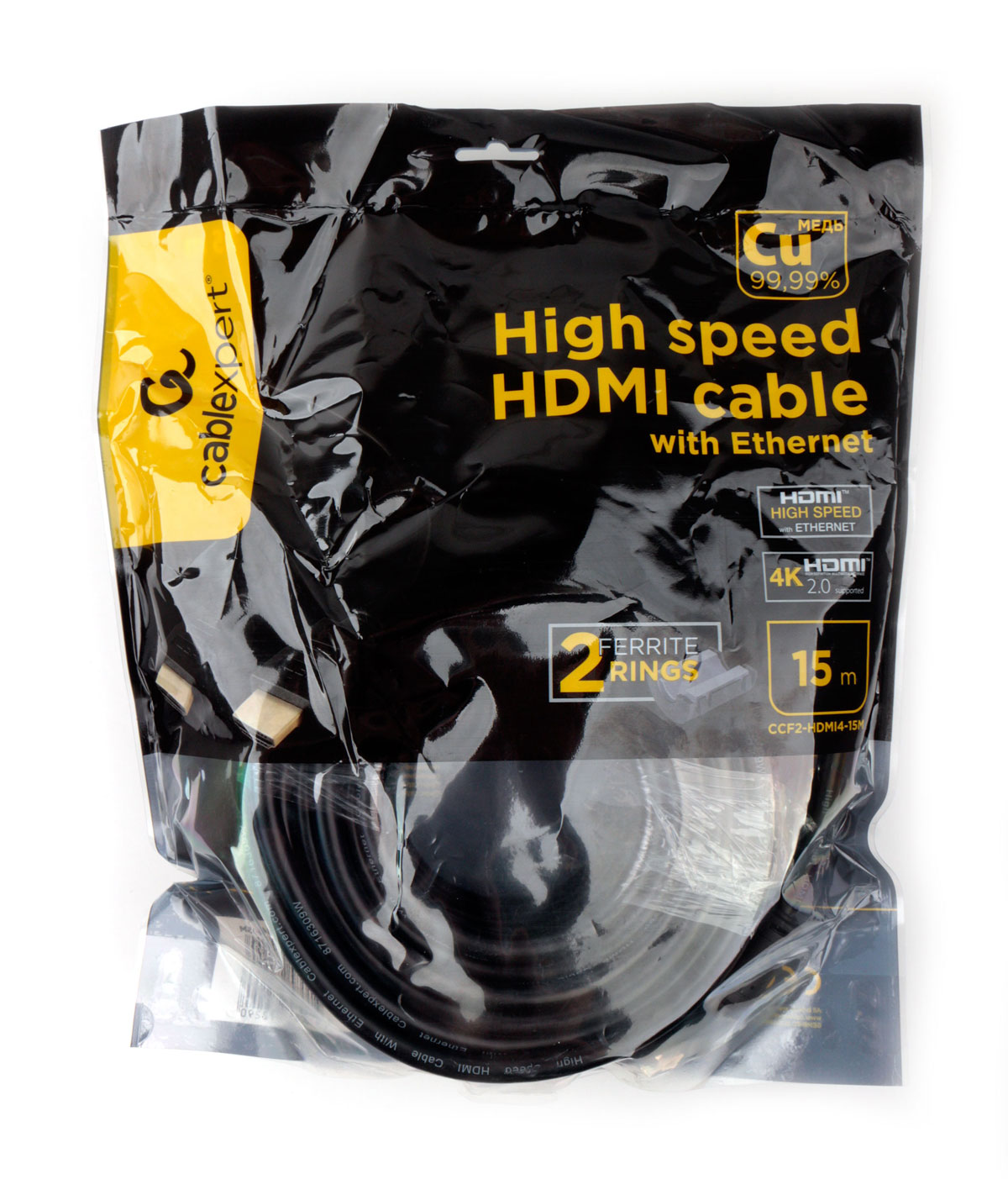 Кабель Cablexpert CCF2-HDMI4-15M