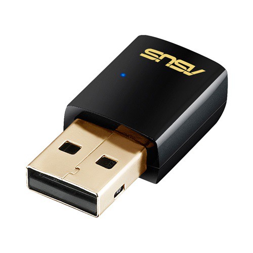   Wi-Fi Asus USB-AC51 (433MHz, 2.4GHz + 5GHz, USB)