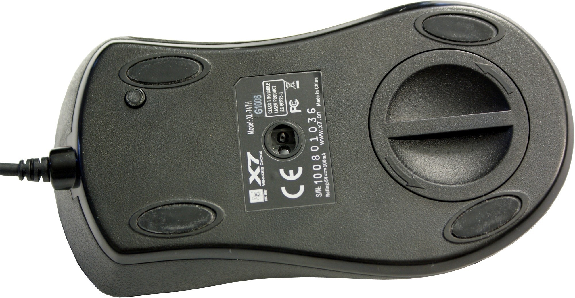  A4Tech XL-747H Brown Spider (3600dpi, 7 , USB)