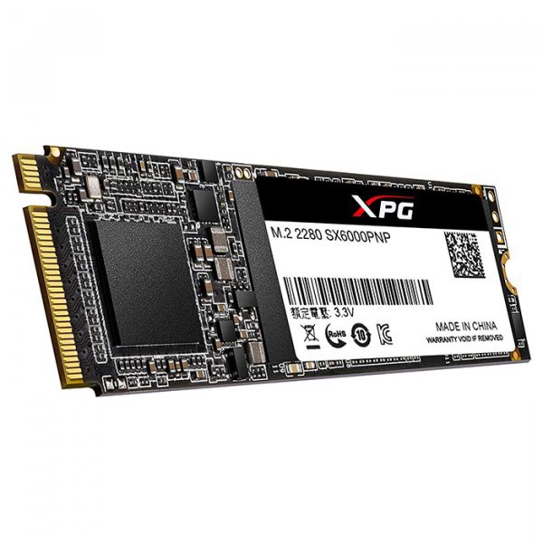 Жесткий диск SSD 512Gb A-Data XPG SX6000 Pro (ASX6000PNP-512GT-C) (PCI Express 3.0 x4, M.2, 2100/1400Mb/s)