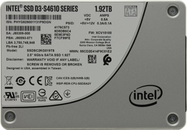 Жесткий диск SSD 1.92Tb Intel D3-S4610 (SSDSC2KG019T801)