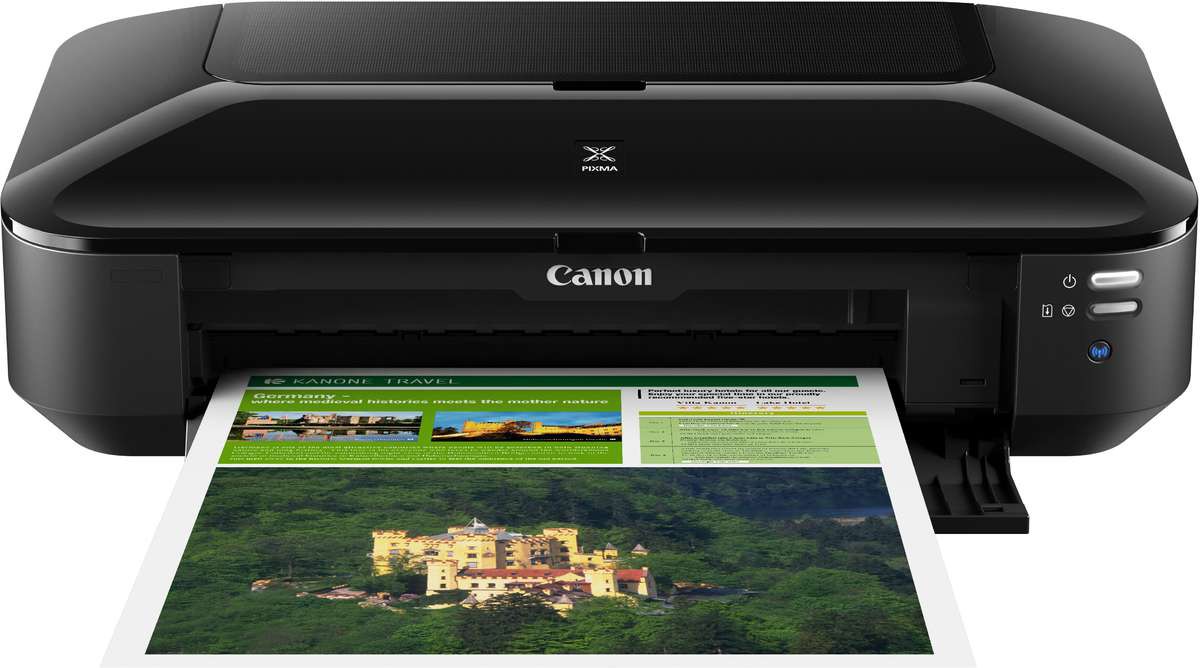 Принтер Canon Pixma iX6840 Color (струйный, A3+, 15/10ppm, 9600x2400dpi, RJ-45, Wi-Fi, AirPrint, USB)