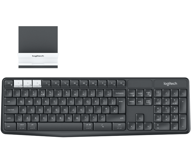 Клавиатура Logitech K375s Multi-Device (920-008184) Black