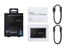 Внешний жесткий диск SSD 1Tb Samsung T7 Touch (MU-PC1T0K)