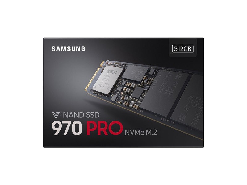 Жесткий диск SSD 512Gb Samsung 970 PRO (MZ-V7P512BW) (PCI-express, NVMe, 3500/2300Mb/s)