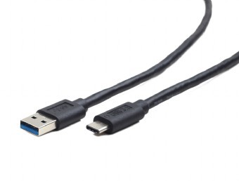 Кабель Cablexpert CCP-USB3-AMCM-0.5M Black (USB 3.0 -> USB Type-C) 0.5m