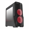 Корпус Genesis TITAN 800 (NPC-1128) Black (Miditower, ATX, USB3/0/USB2.0, 4xFan Red Led, w/o PSU, Window)