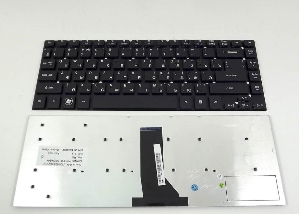 Клавиатура для ноутбука Acer Aspire 3830 4755, черная (NBB-00-00000130)