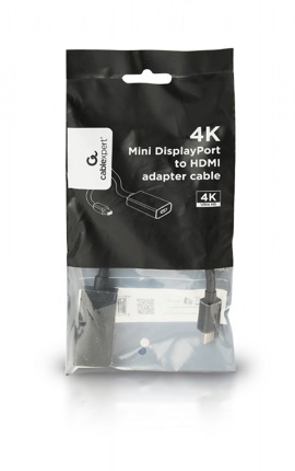 Переходник Cablexpert A-mDPM-HDMIF4K-01 (miniDP(вилка) to HDMI(розетка) 4K)