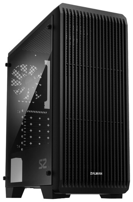 Корпус Zalman S2 Black (Miditower, ATX, USB3, Fan, Window)