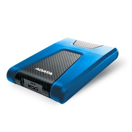    2Tb A-Data DashDrive Durable HD650 (AHD650-2TU31-CBL) Blue Waterproof, Shockproof USB 3.0