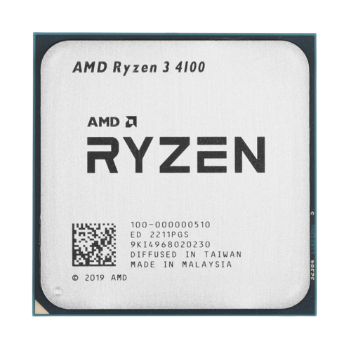 Процессор AMD Ryzen 3 4100 (Multipack) (100-100000510MPK)