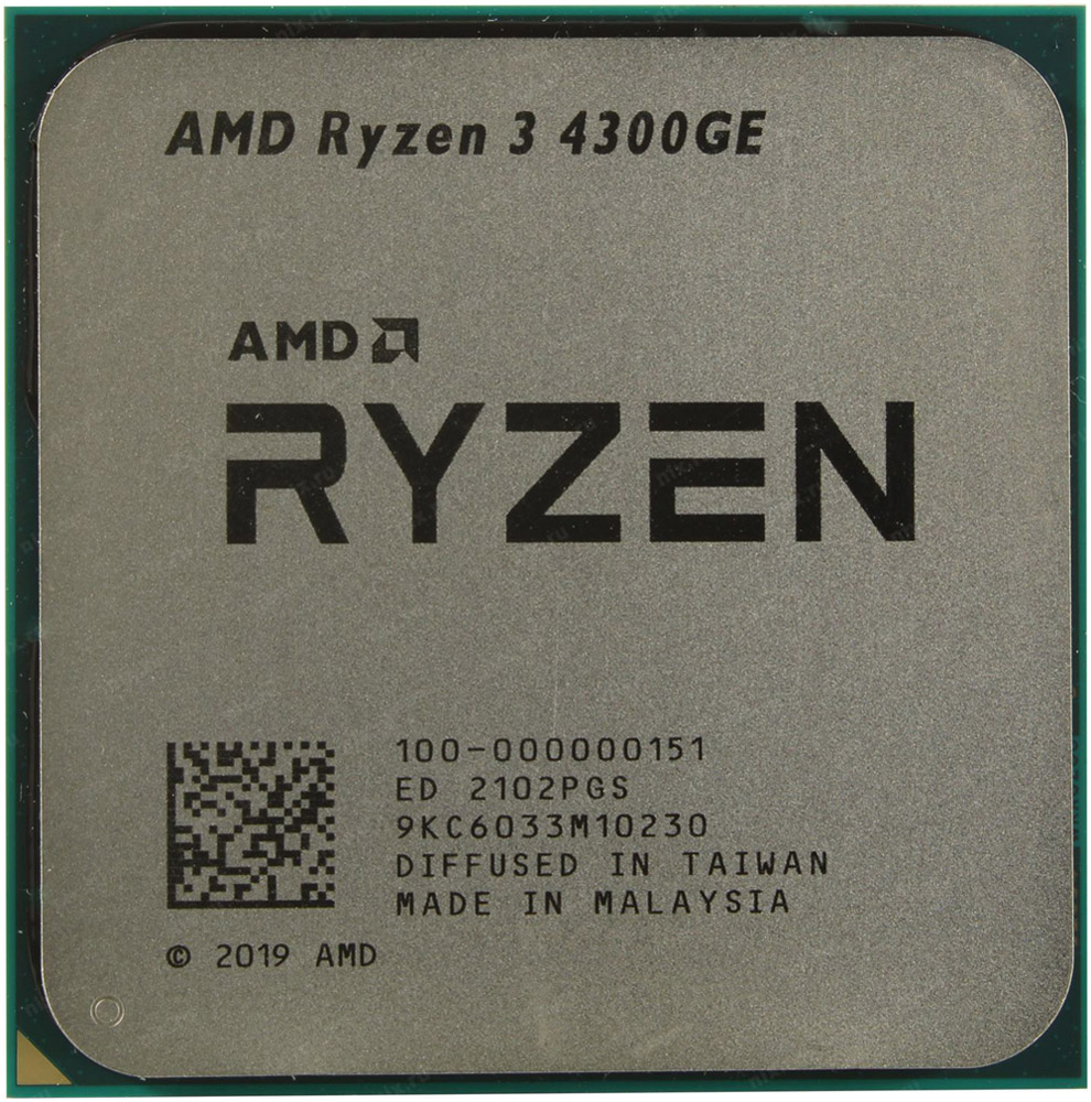 Процессор AMD Ryzen 3 4300GE (OEM) (100-000000151)