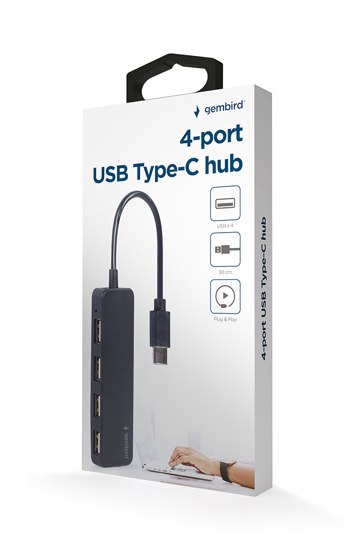  USB Gembird UHB-CM-U2P4-01
