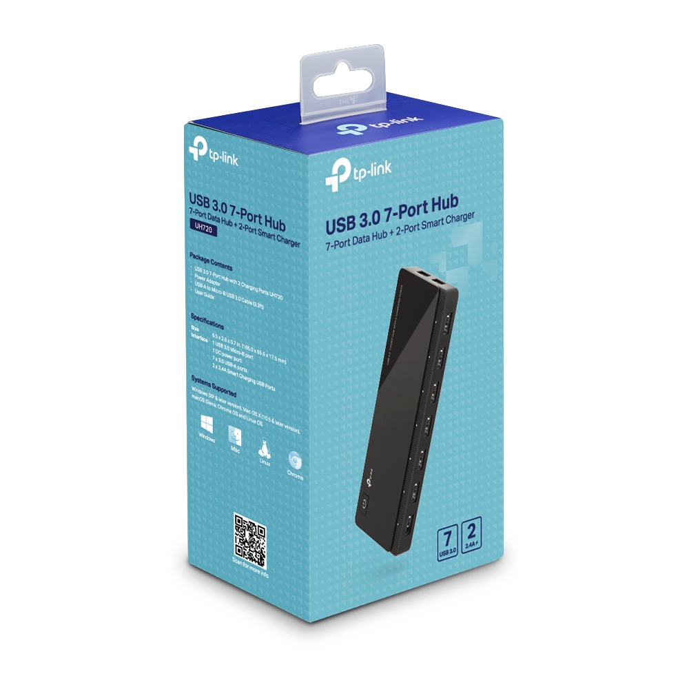 Разветвитель USB TP-Link UH720