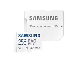 Карта памяти 256Gb Samsung EVO Plus 2021 (MB-MC256KA) (с адаптером)