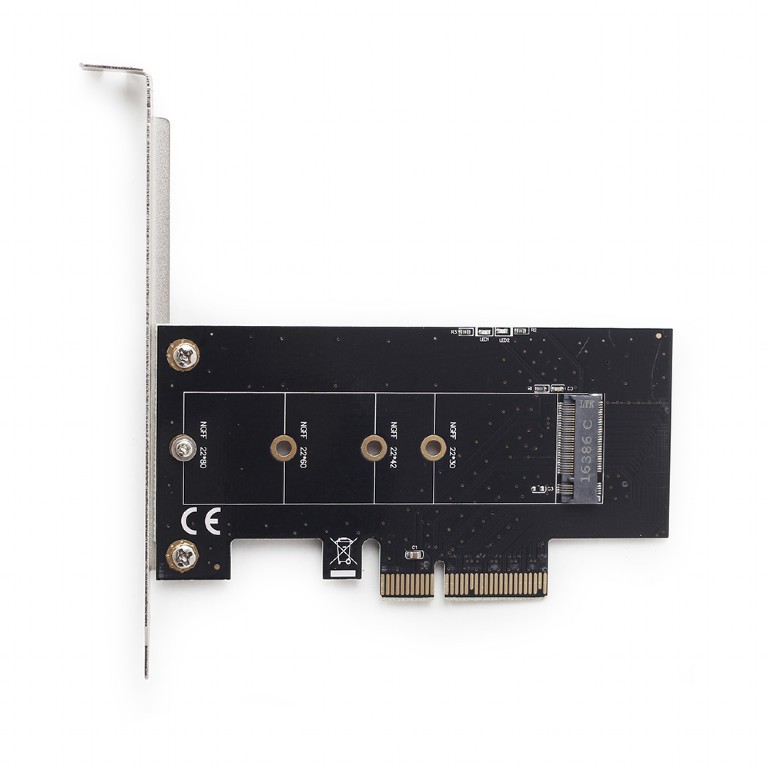 Контроллер Gembird PEX-M2-01 (PCI-Ex to SSD M.2)