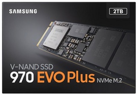 Жесткий диск SSD 2Tb Samsung 970 EVO Plus (MZ-V7S2T0BW)